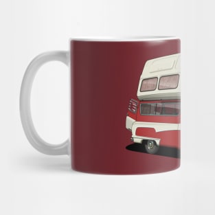 Bedford Camper Van in red Mug